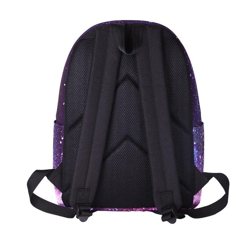 Stylish And Spacious Women Girl Galaxy Starry Backpack For School And Travel