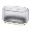 Simple Tissue Box Translucent Mask Storage Case Napkin Holder Container Large Capacity Wet Tissue Paper Dispenser Organizer