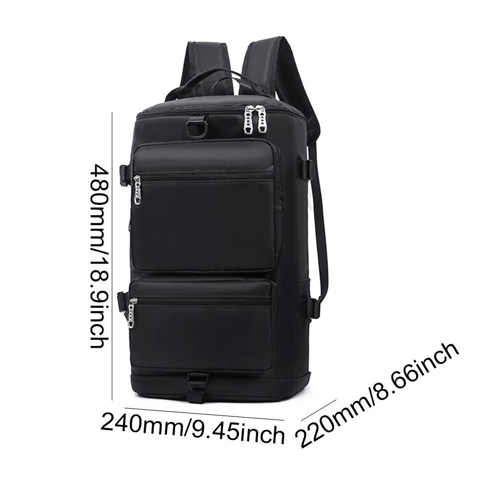 Travel Duffel Bag Multifunctional Large Capacity Sports Bag Multi Pockets Overnight Luggage Backpack for Yoga Business Trips