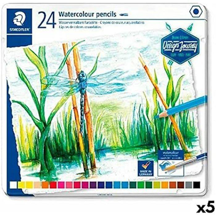 Crayons De Couleurs Aquarellables - STAEDTLER - S8423879 - Multicolore - Pour Enfants À Partir De 3 Ans - Mixte