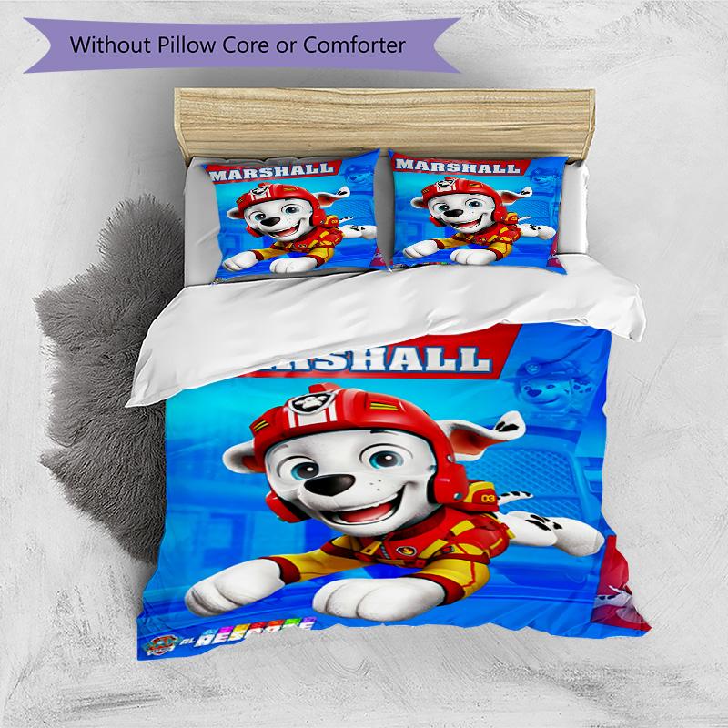 3pcs Paw Paw29 Design Cover Set - HD Printed Bedding with 1 Cover and 2 Pillowcases - Perfect for Home and Dorm Decor