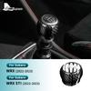Carbon Fiber 2022-2023 for Subaru WRX Gear Shift Knob Cover Luxury Hard Interior Trim Accessories In Red Black for LHD RHD Cars