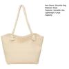 Straw Woven Tote Bag Shoulder Bag with Braided Rope Handles Summer Beach Tote Women Purse for Work Holiday Shopping