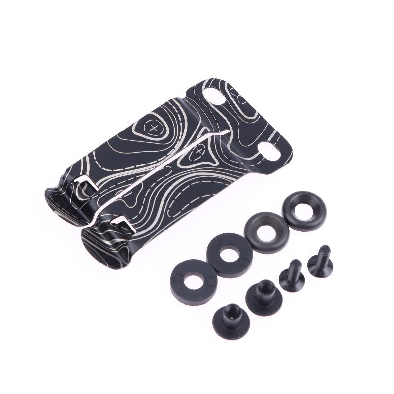 Portable K Sheath Clip Accessories; Waist Belt Clip; Hassle-Free Scabbard Back Knife Clips