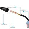 652F Splash Proof Welding Tip Cover Thermal Insulation Design Shock Absorption For Extended Torches Durability In Metalwork