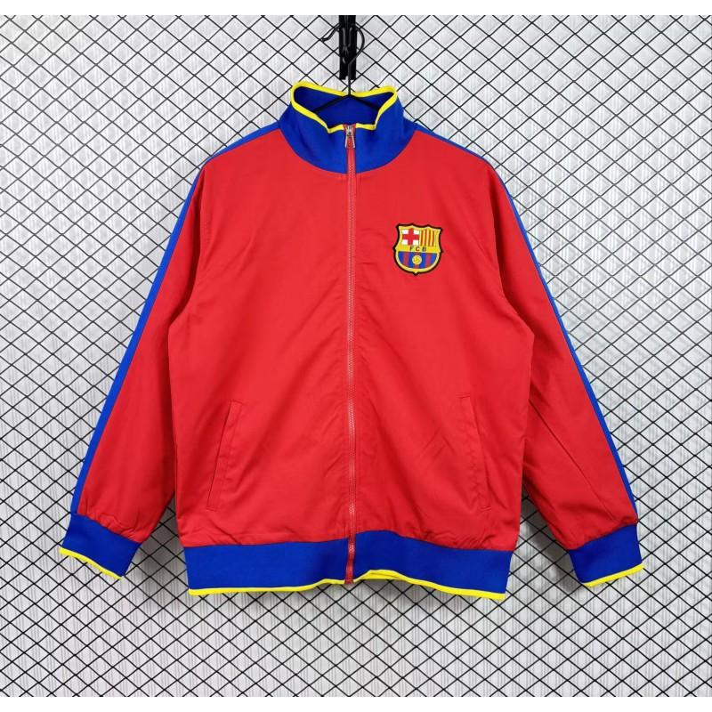 Maglia da Calcio Stile Vintage Giacca Sportiva Casual da Adulto Giacca a Vento Tutto