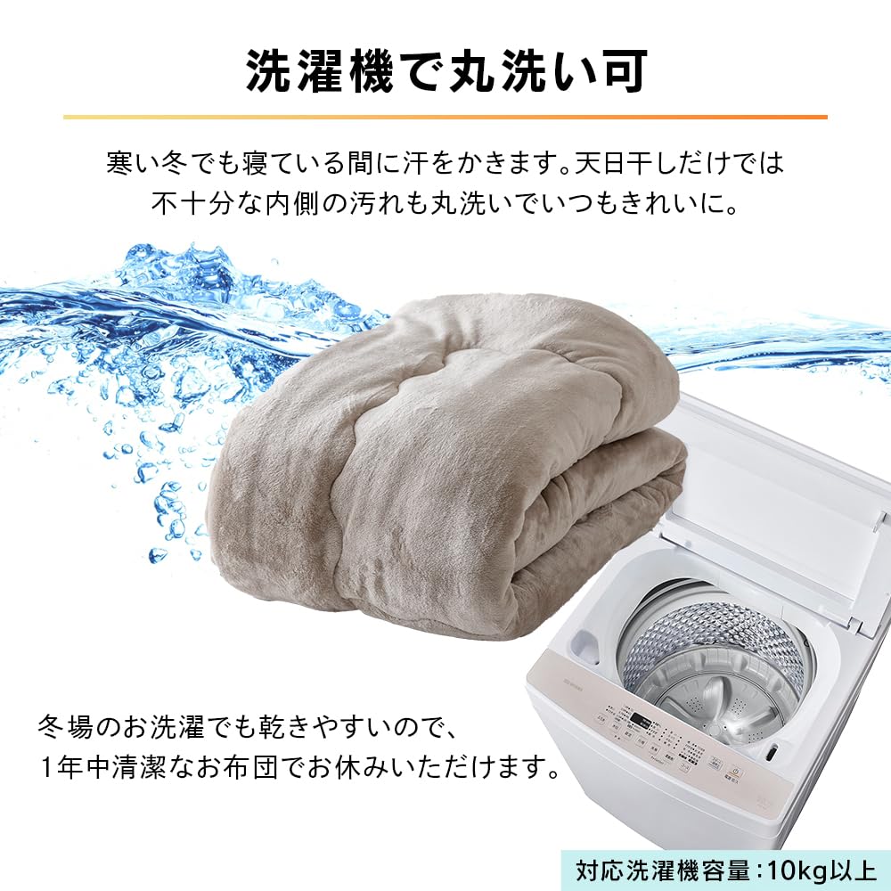 Iris Plaza Comforter Thinsulate Filling Amount Light and Warm High Heat Machine Washable Uses Filling Material Thinsulate Comforter That Keeps You