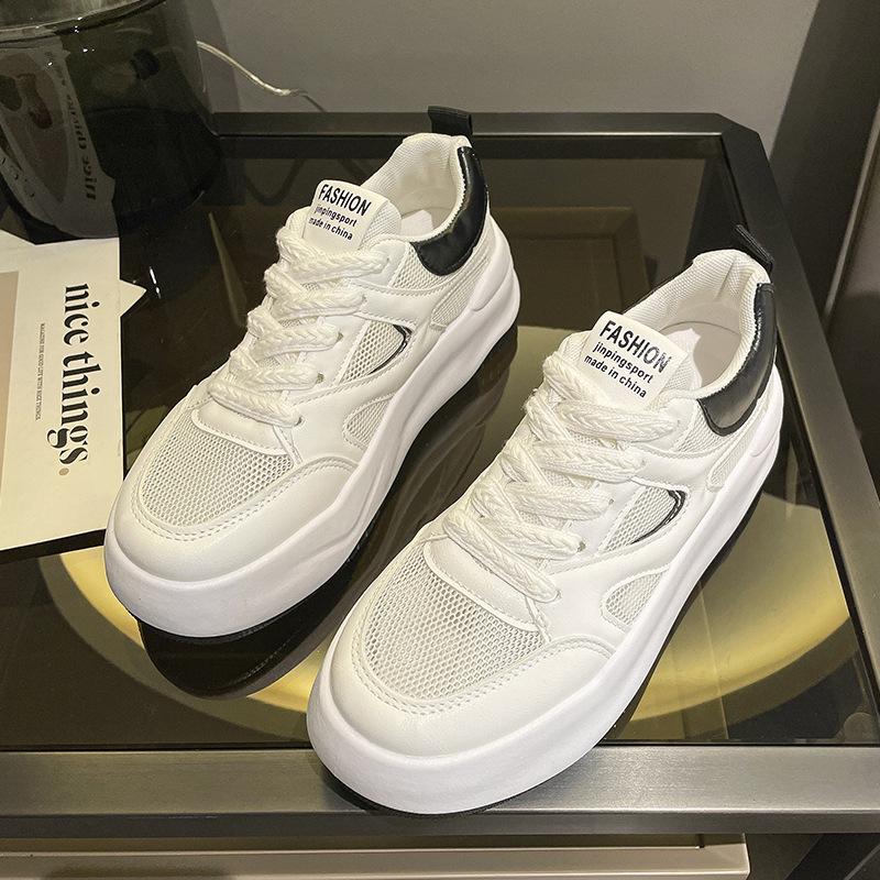 Síťované tenisky Old Daddy Dámské Letní Korejské Dámské Sportovní Boty Silná Podrážka Studentské Ležérní Boty