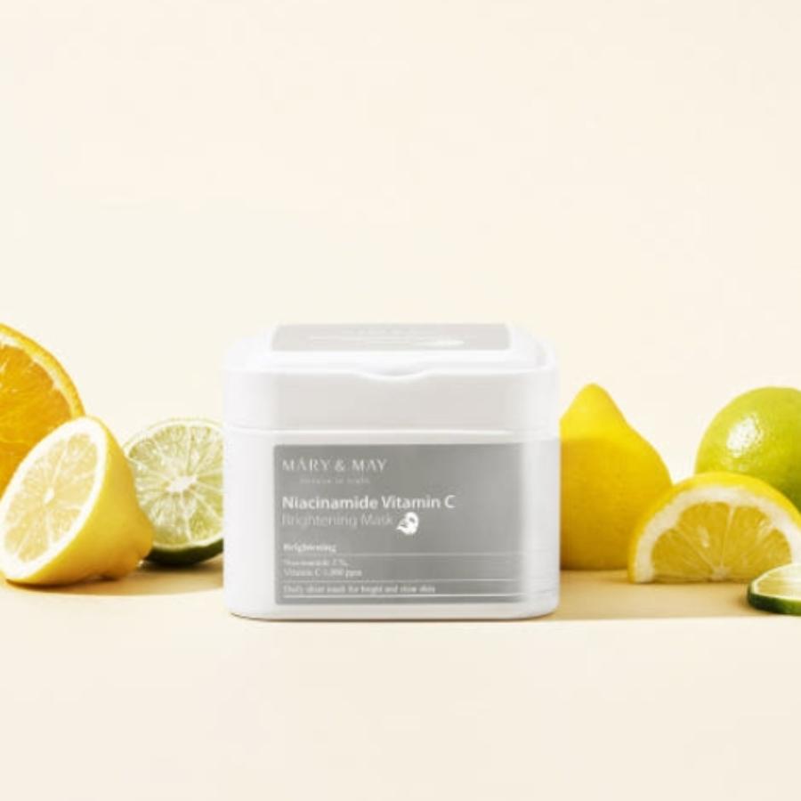 Mary&May Niacinamide Vitamin C Brightening Mask 400g 30EA
