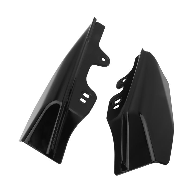 

For Harley Touring Street Glide Road King FLHX 2001-2008 Motorcycle Heat Shield Air Deflector Black Engine Mid Frame Trim ABS чёрный
