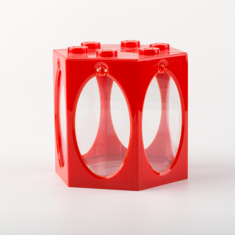 Aquarium Fish Tank Creative Multicolor Stackable Building Blocks Ecological For Small Reptile Pet Box Landscape Sea Decoration