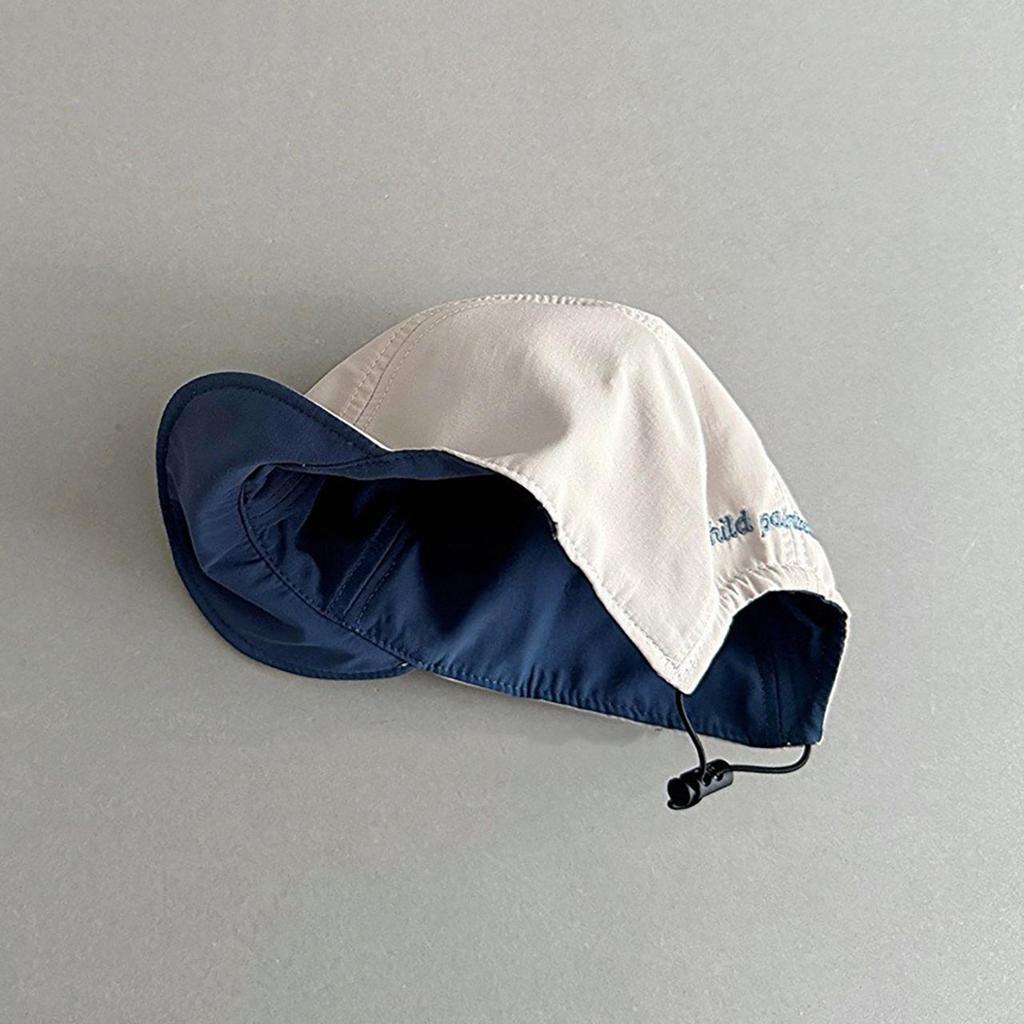 Double-sided Baby Baseball Cap Summer Quick-drying Kids Sun Hat Breathable Soft Thin Brim Hip-hop Toddler Visor Hats