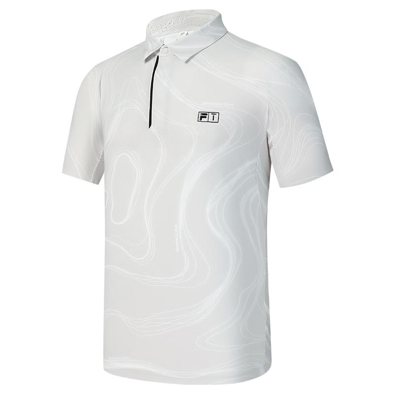 FILA Men s Golf Sport Knitted Short Sleeve Polo Shirt XL