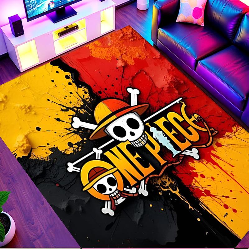 One Piece Print Rug, Washable Floor Carpet, For Entryway Dorm Laundry Room Office Study, Home Decor Birthday Christmas Gift