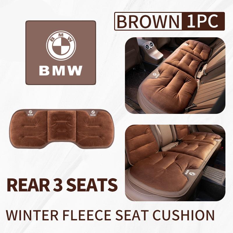 MXUI1 Car Seat Front Rear Winter Warm Comfort Velvet Cushion Accessories For BMW M3 M5 X3 E93 F10 F20 F30 F40 F15 F25 F26 F31 F49 F86