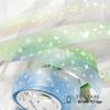 Xin's Dreamy Romance Glitter PET Tape: Gradient Journal Decor