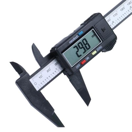 Digital Caliper 6-inch Electronic Caliper 100mm Caliper Micrometer Digital Ruler Measuring Tool 150mm 0.1mm Professional Process