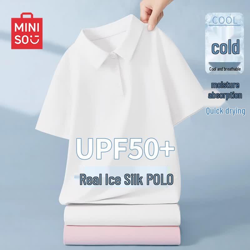 MINISO Women's Polo T-Shirt