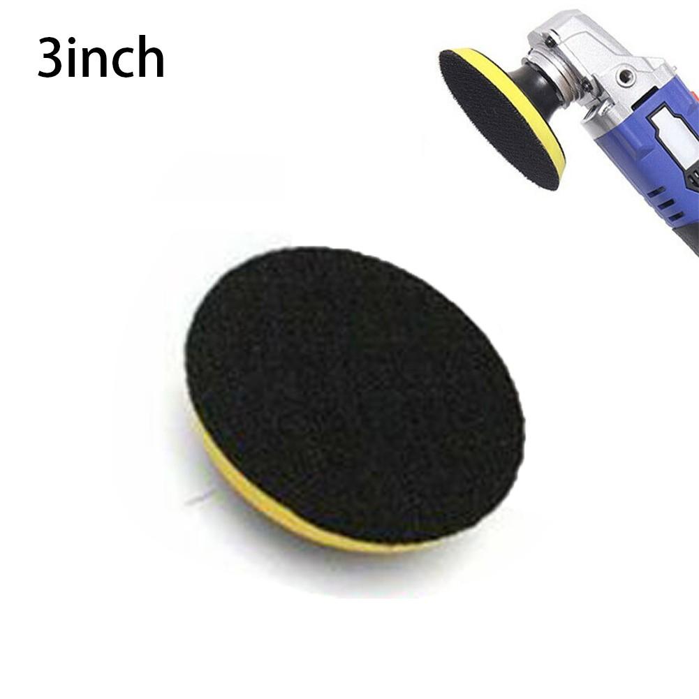 Buffing Backing Plate Professional Black 1pcs 3/4/5/6/7 inch Polishing