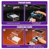 Acrylic Mtg Card Scanner Stand Trading Card Game Scanning Aid Mobile Phone Holder Party Supplies Card Storage Box