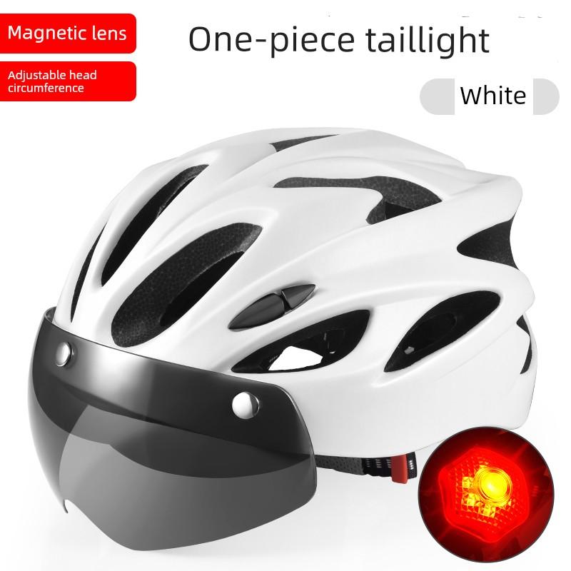Men's and Women's Breathable Bicycle Goggles Helmet with Cycling