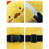Plush Vehicle Tissue Dispenser Storage Holder Organizer No Tools Installation Multifunctional Auto Interior Decoration