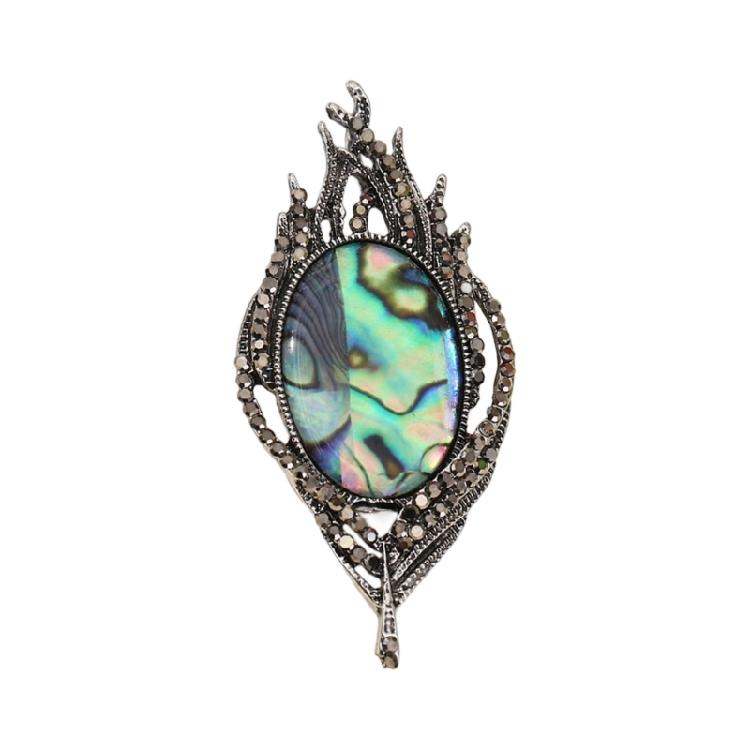 Handmade Feather/Cats Brooch Lightweight Copper Alloy Decoration Accessories For Jackets Scarves And Handbags