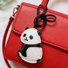 PU-Leder Panda Anhänger Lanyard Ornamente Tasche Hängende Charms Trendiger Panda Schlüsselanhänger Herren