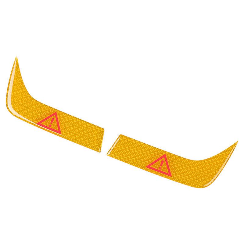 For Toyota Alphard 40 Series 2024 2025 tailgate reflective warning sticker car interior decoration product modification parts