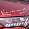 Auto Vinyl Reflektierend Sport Racing Licht Augenbrauen Aufkleber Für Honda Fit Civic CRV Hrv City Jazz Accord CR-Z VTEC Vezel Insight
