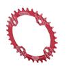 FMFXTR Bike Narrow Wide Chainring Bicycle 104 BCD 34T Round Single Chainring for Mountain Bicycle Road BikeRed
