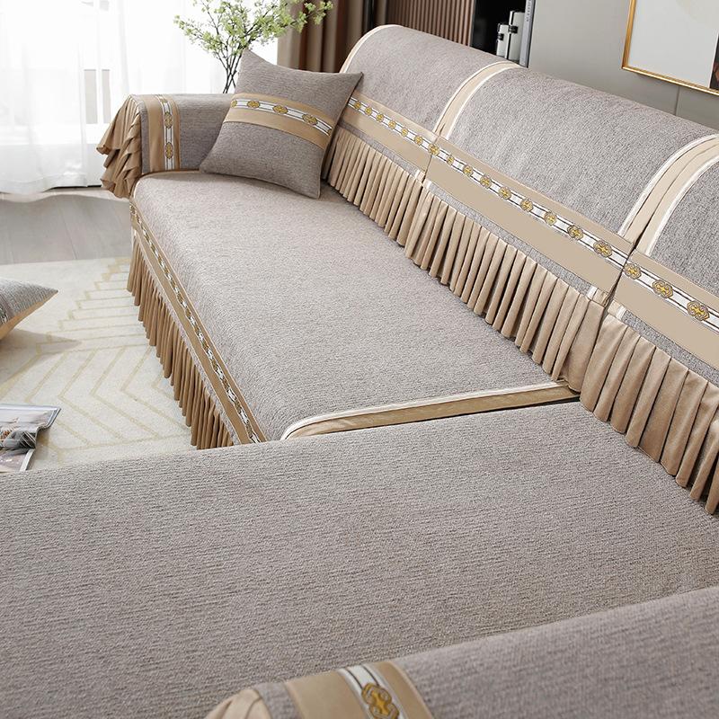 Sofa Cushion, All-season Universal, Schneider Non Slip Seat Cushion, Sofa Cover, Full Package, European Style Sofa Cover, Cloth Towel, Non Slip