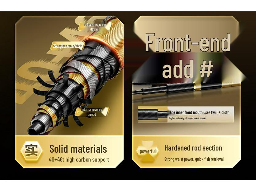 5H Master 2nd Gen Ultra-Light Super Hard Carp Fishing Rod