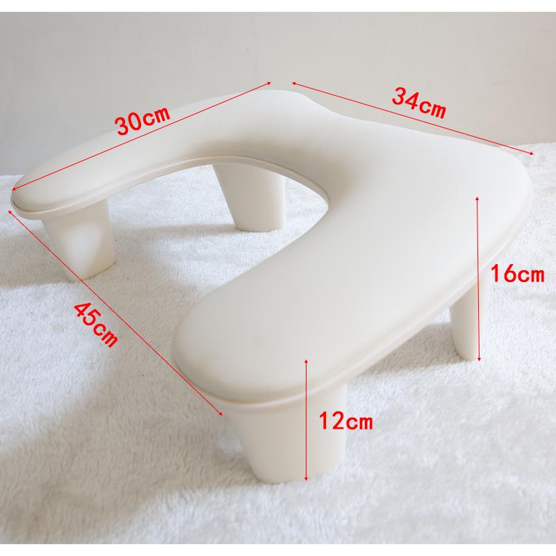 Dual Hand Nail Art Rest: Portable, Detachable, Inclined PU Leather Stand