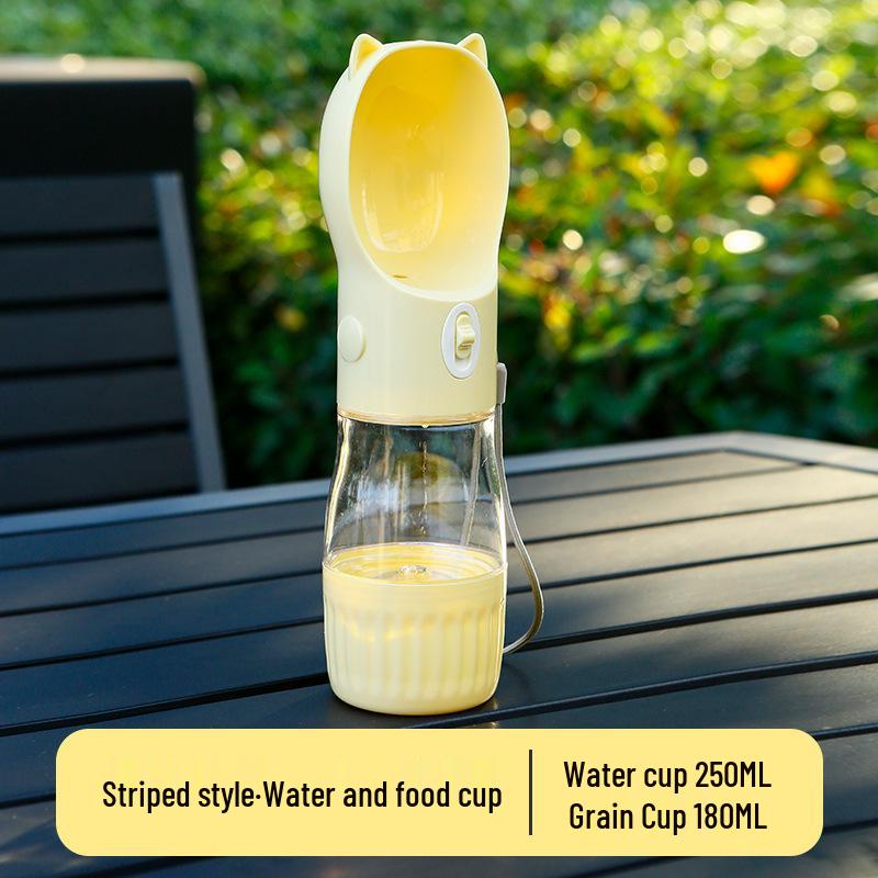 Portable Dog Water and Food Cup for Outdoor Walks