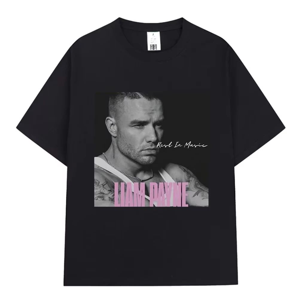 Liam Payne Choose Love Nadruk T-shirty Hołd Payne Fani Prezent Odzież Męska Damska Krótki Rękaw Oversize T-shirty Hip Hopowa Koszulka