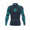Ανδρικό Ελαφρύ Αντιηλιακό Μαγιό Rash Guard Γρήγορου Στεγνώματος Προστασία UV για Surfing, Κατάδυση, Παραλία, Θαλάσσια Σπορ Καλοκαίρι