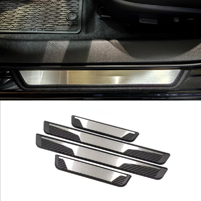 ABAIWAI For Toyota Corolla RAV4 Yaris Cross Corolla Cross Camry 2014-2026 2027 Car Door Sill Plate Interiors Styling Accessories