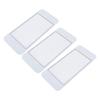 3PCS Top Screen Lens for New 2DS XL Resin Game Console Upper Top Screen Lens Replacement Cover with Adhesive