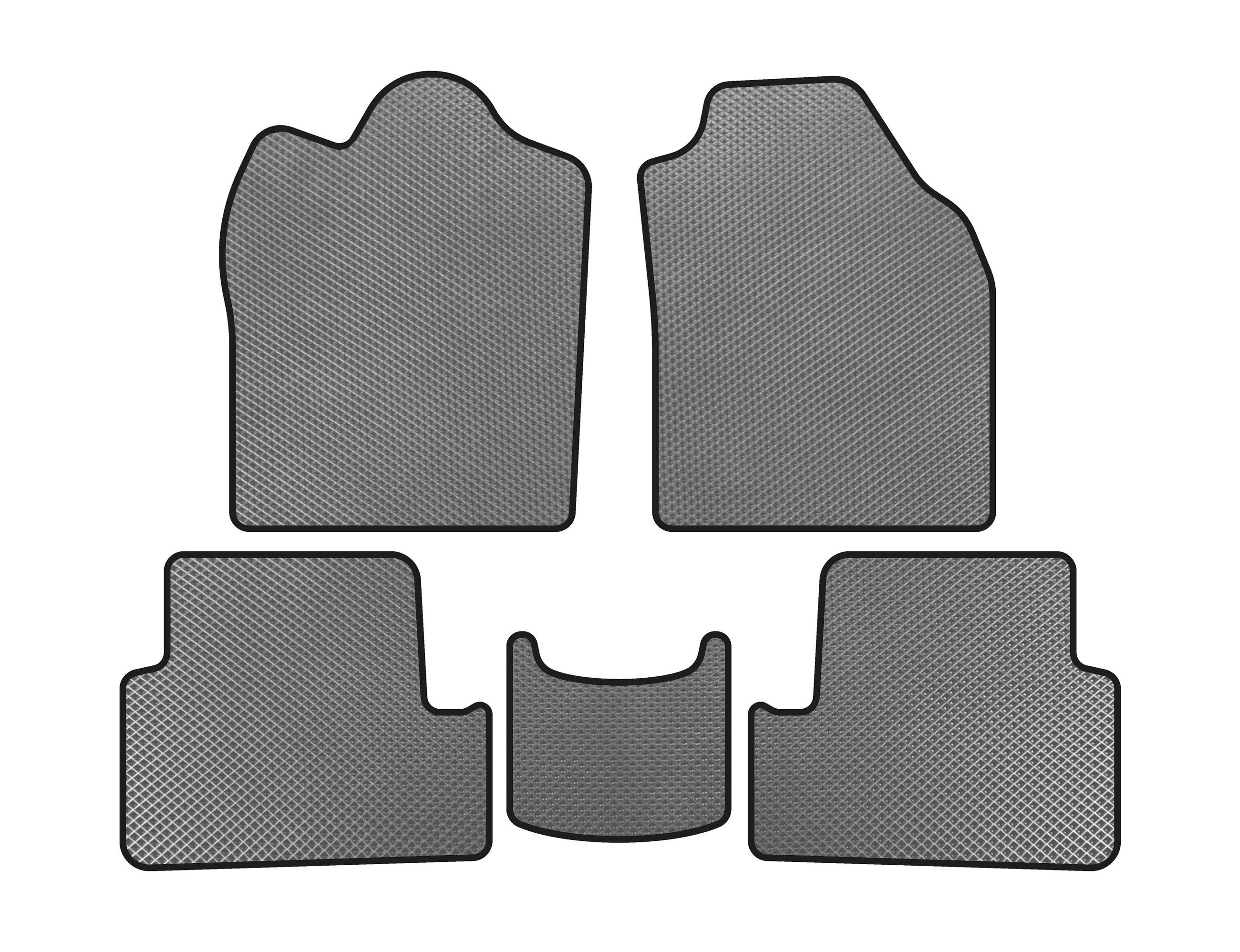 

EVA mats (2009-2012, Grey) for Ford Connect