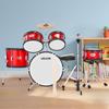 VEVOR Kids Drum Set, 5-Piece 16 in / 406.4 mm Junior Drum Sets, Beginner Drums Set with Adjustable Throne and Two Pairs of Drumsticks