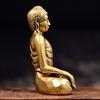 Brass Dainichi Buddha Statue Ornaments Buddha Desktop Attracting Wealth and Treasures Creative Furnishings Crafts
