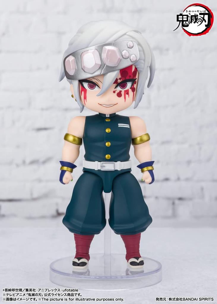 TAMASHII NATIONS Figuarts mini Demon Kimetsu no Yaiba Usu Tengen Sound Breathing 100mm Painted Movable Figure Slayer Approx.