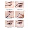 1 Set Of 5 Brushes, Black Diagonal Eyeliner Eyebrow Brush, Lying Silkworm Novice Makeup Painting Down To Eye Shadow