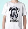 Cane Corso White Kids Boys T-Shirt Dog Top Tee Puppy Design Italian Mastiff - All Sizes