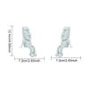 3D Printed Sitting Figure Desk Decoration Creative Toy Sculpture