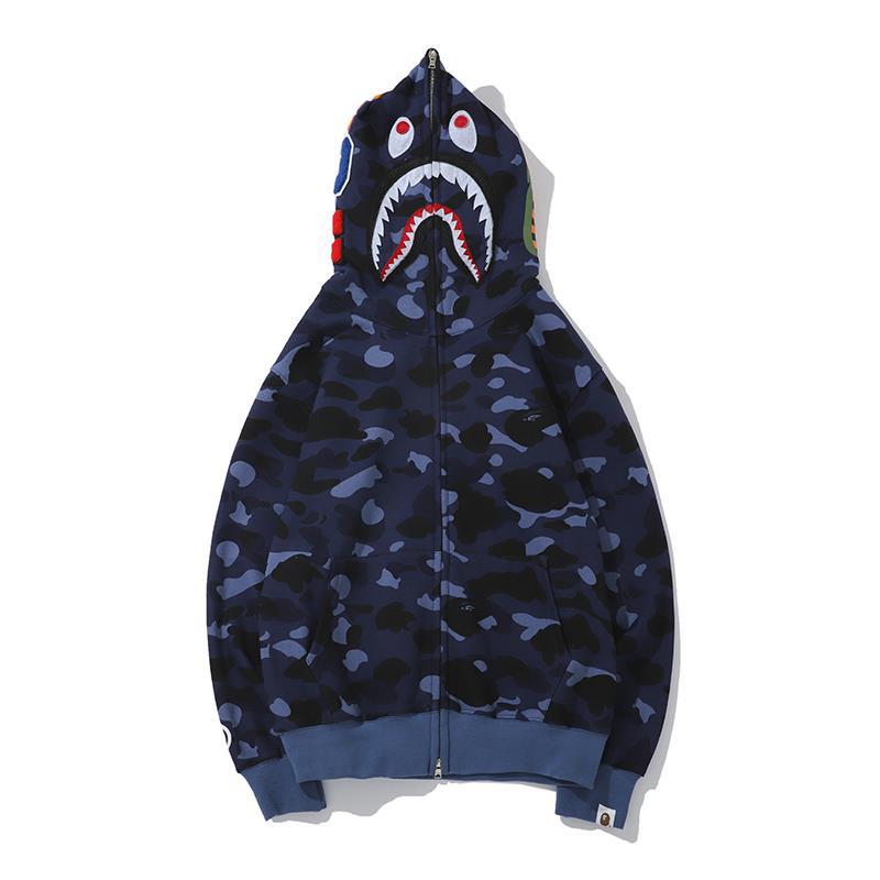 Camouflage Shark Jacke Amazon Bape Hoodie Shark Bape Shark
