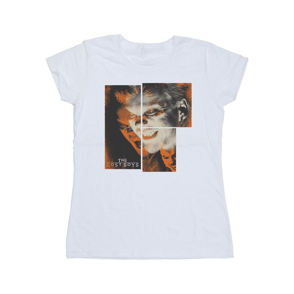 The Lost Boys Womens/Ladies David Squares Cotton T-Shirt