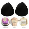 1 Paar Brustpolster für Damen, schweißfest, rutschfest, unsichtbar, dünn, atmungsaktiv, verdickte Bruststütze, klebrige Pasties, Brustwarzenabdeckungen, trägerloser BH