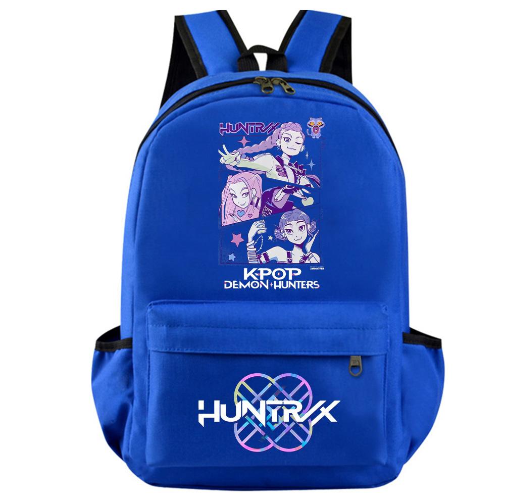 

New Cartoon Kpop Demon Hunters Printed Backpack for Teenager Student Girl Boy Bookbag Schoolbag Women Large Capacity Travel Bag Kid Gift Rucksak